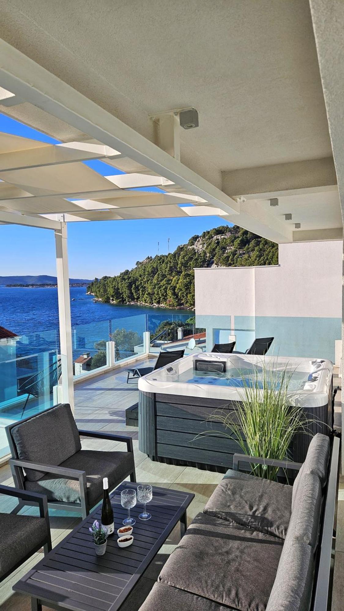 Villa Aqua Žaborić Kültér fotó