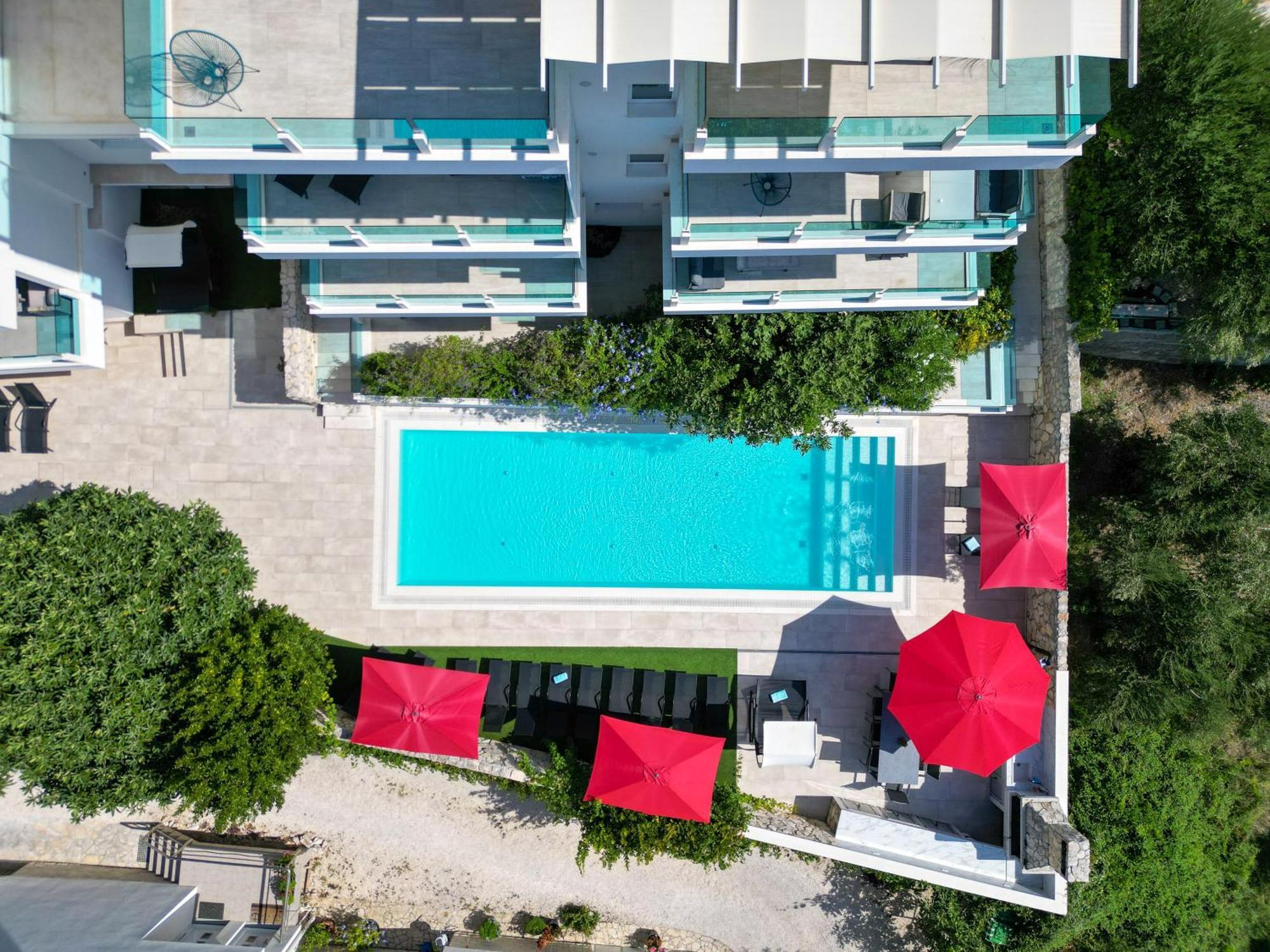 Villa Aqua Žaborić Kültér fotó