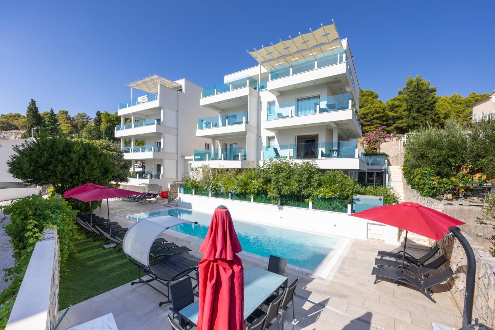 Villa Aqua Žaborić Kültér fotó