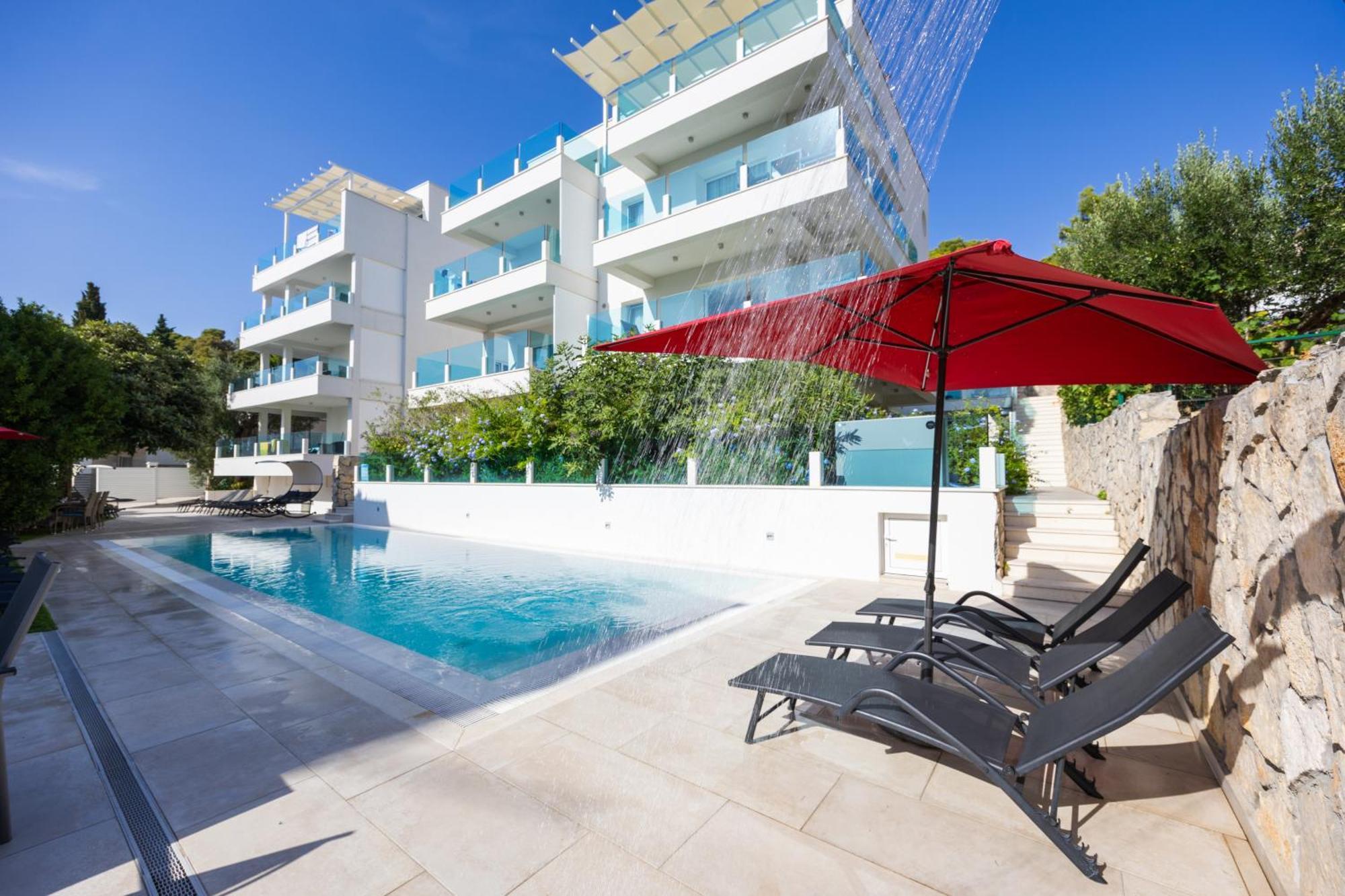 Villa Aqua Žaborić Kültér fotó